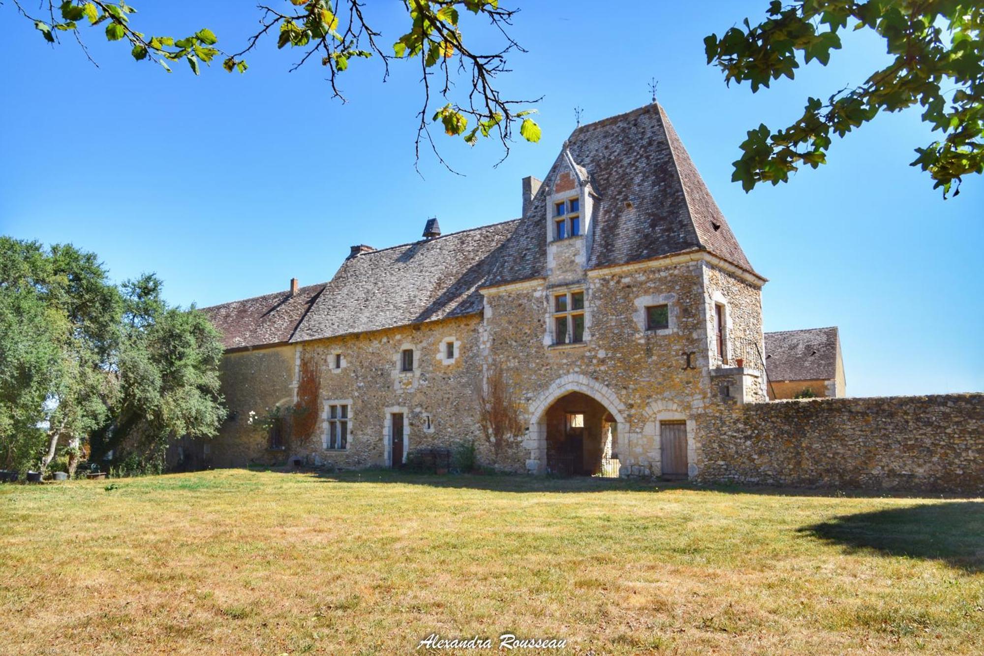 Manoir Du Bois Joly - Cabanes De Berger Margon  Exterior foto